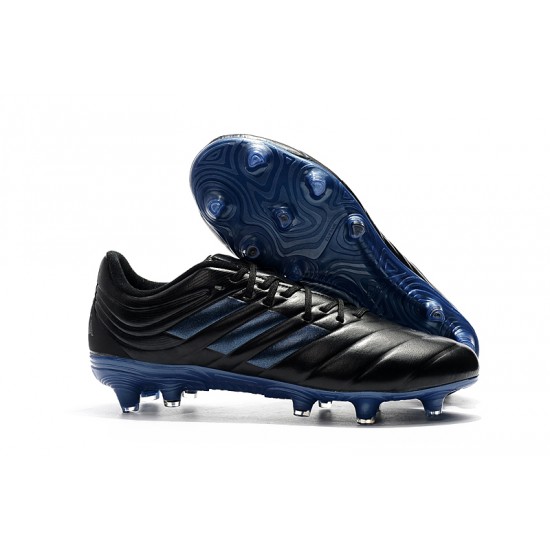 Kopačky Adidas Copa 19.4 FG Černá Modrý Kopačky Adidas Copa 19.4 FG Černá Modrý