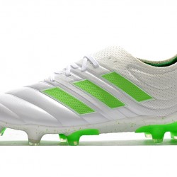 Kopačky Adidas Copa 20.1 FG Knitting Bílý Zelená 