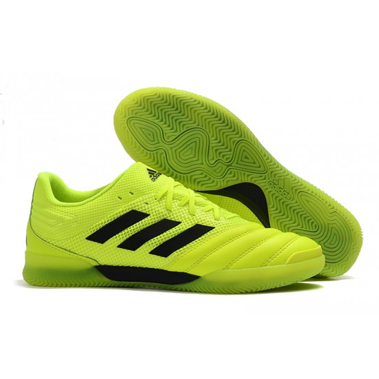 Kopačky Adidas Copa 20.1 IN Knitting Neon Zelená Černá Kopačky Adidas Copa 20.1 IN Knitting Neon Zelená Černá