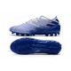 Kopačky Adidas NEMEZIZ 19.1 AG Bílý Modrý Kopačky Adidas NEMEZIZ 19.1 AG Bílý Modrý