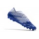 Kopačky Adidas NEMEZIZ 19.1 AG Bílý Modrý Kopačky Adidas NEMEZIZ 19.1 AG Bílý Modrý