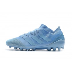 Kopačky Adidas Nemeziz 18 AG Light Modrý