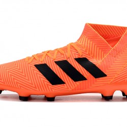 Kopačky Adidas Nemeziz 18.3 FG oranžový Černá