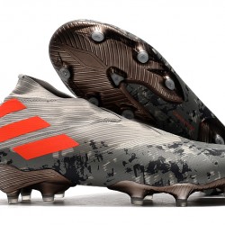 Kopačky Adidas Nemeziz 19 FG Šedá oranžový