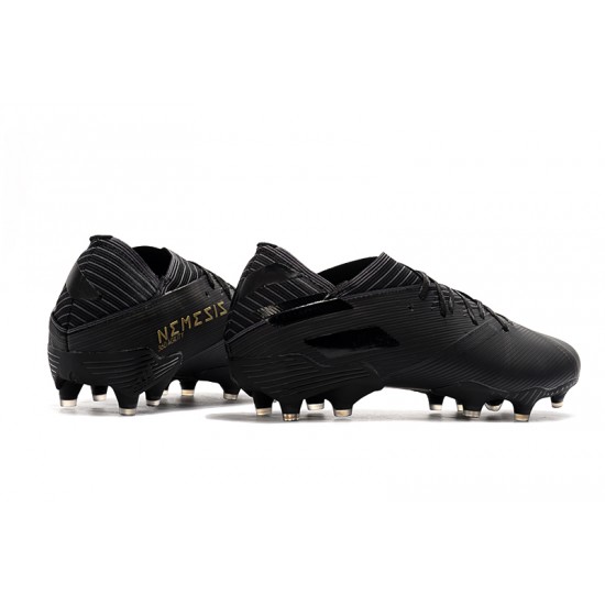Kopačky Adidas Nemeziz 19.1 FG Všechno černé Kopačky Adidas Nemeziz 19.1 FG Všechno černé