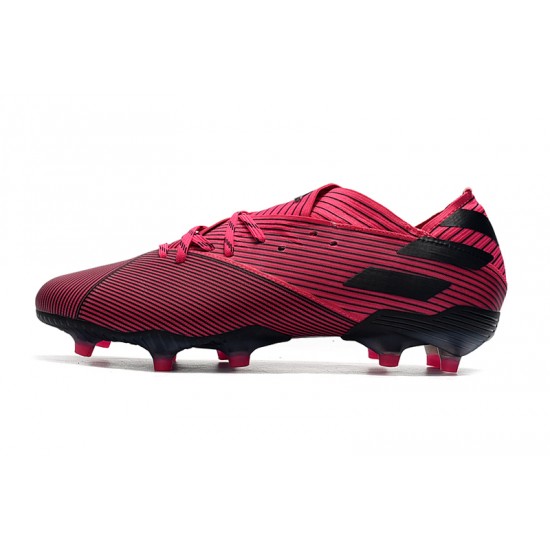 Kopačky Adidas Nemeziz 19.1 FG Víno Červené Kopačky Adidas Nemeziz 19.1 FG Víno Červené