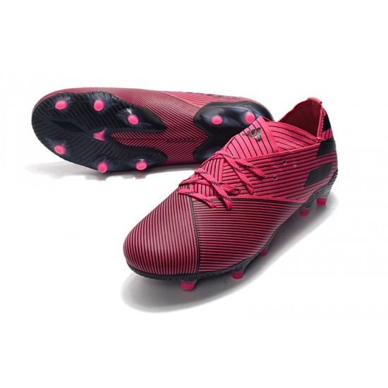 Kopačky Adidas Nemeziz 19.1 FG Víno Červené Kopačky Adidas Nemeziz 19.1 FG Víno Červené