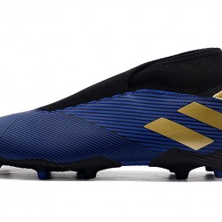 Kopačky Adidas Nemeziz 19.3  FG Bezcenný Královská modrá Zlatý