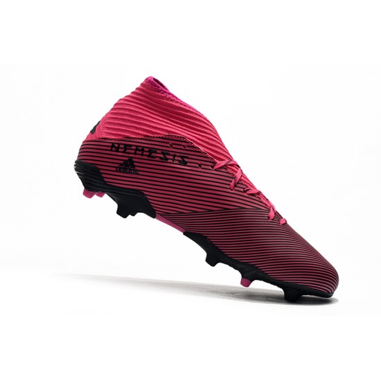 Kopačky Adidas Nemeziz 19.3 FG Víno Černá Kopačky Adidas Nemeziz 19.3 FG Víno Černá