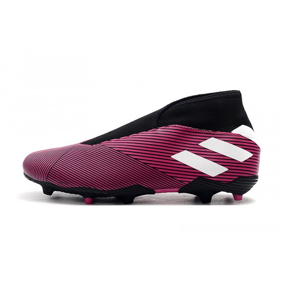 Kopačky Adidas Nemeziz 19.3 FG Bezcenný Víno Červené Bílý Kopačky Adidas Nemeziz 19.3 FG Bezcenný Víno Červené Bílý