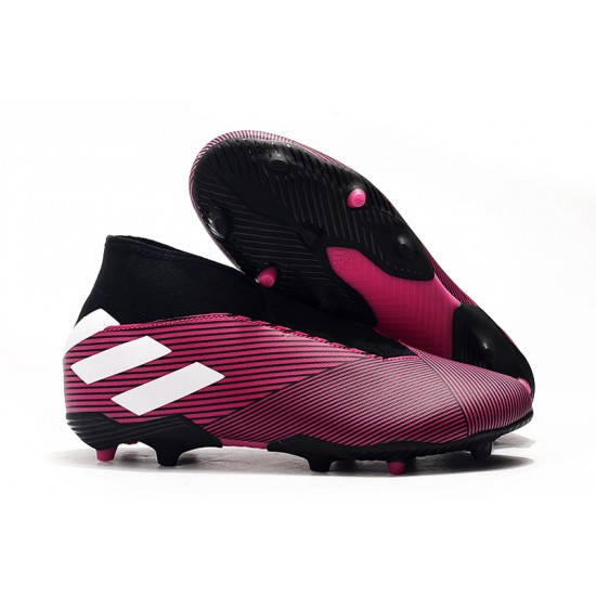 Kopačky Adidas Nemeziz 19.3 FG Bezcenný Víno Červené Bílý Kopačky Adidas Nemeziz 19.3 FG Bezcenný Víno Červené Bílý