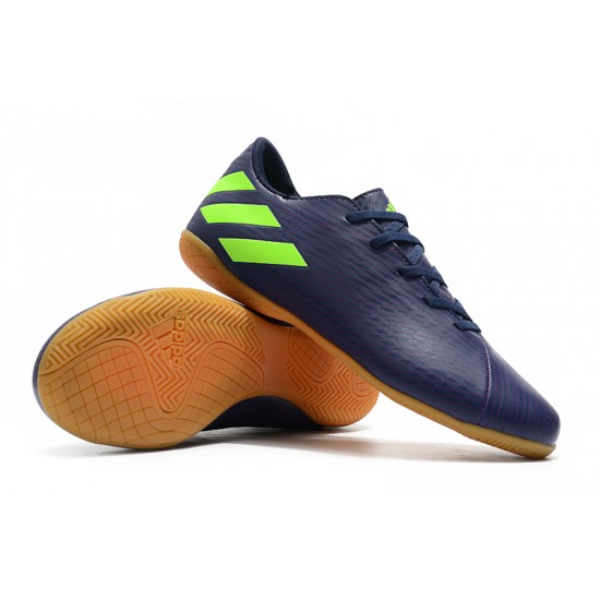 Kopačky Adidas Nemeziz 19.4 IN Modrý Geen Kopačky Adidas Nemeziz 19.4 IN Modrý Geen