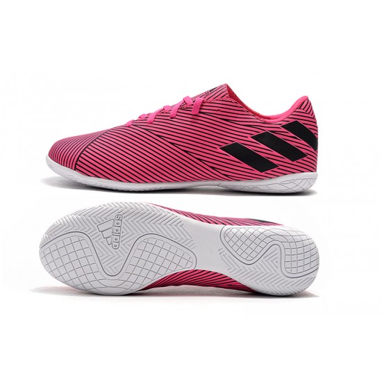 Kopačky Adidas Nemeziz 19.4 IN Růžový Černá Kopačky Adidas Nemeziz 19.4 IN Růžový Černá