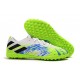 Kopačky Adidas Nemeziz 19.4 TF Bílý Zelená Kopačky Adidas Nemeziz 19.4 TF Bílý Zelená