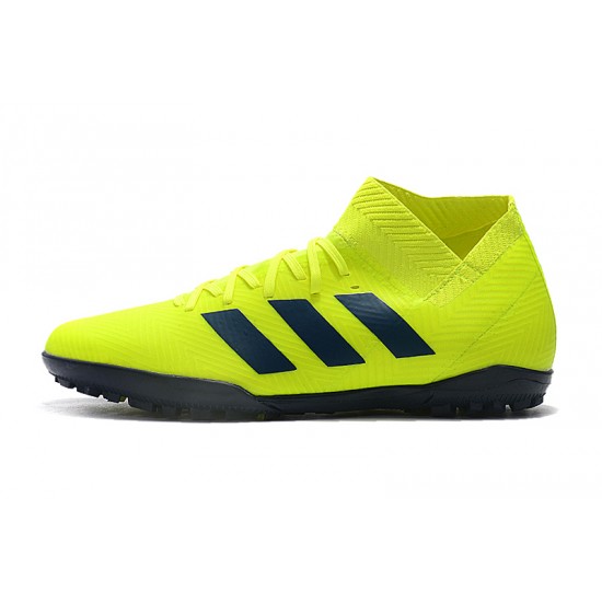 Kopačky Adidas Nemeziz Tango 18.3 TF Neon Zelená Černá Kopačky Adidas Nemeziz Tango 18.3 TF Neon Zelená Černá
