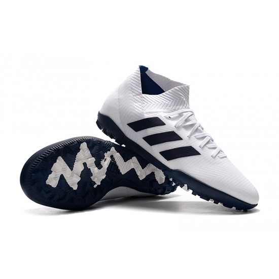 Kopačky Adidas Nemeziz Tango 18.3 TF Bílý Černá Kopačky Adidas Nemeziz Tango 18.3 TF Bílý Černá