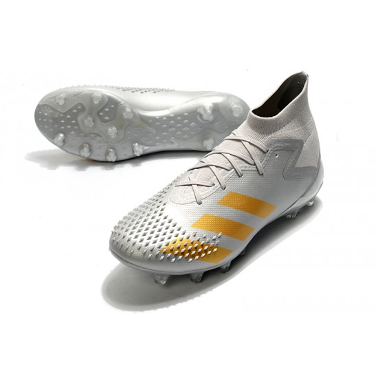 Kopačky Adidas Predator MUTATOR 20.1 AG MetVšechnoic Stříbrný Gold Kopačky Adidas Predator MUTATOR 20.1 AG MetVšechnoic Stříbrný Gold