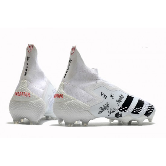 Kopačky Adidas Predator Mutator 20+ FG Tormentor - Bílý Černá Kopačky Adidas Predator Mutator 20+ FG Tormentor - Bílý Černá