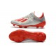 Kopačky Adidas X 19.1 FG Stříbrný Červené Kopačky Adidas X 19.1 FG Stříbrný Červené