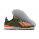 Kopačky Adidas X 19.1 TF Zelená oranžový Kopačky Adidas X 19.1 TF Zelená oranžový