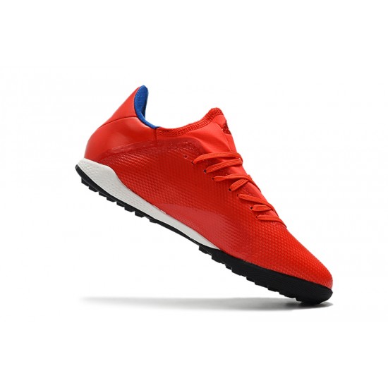 Kopačky Adidas X Tango 18.3 TF Červené Stříbrný Modrý Kopačky Adidas X Tango 18.3 TF Červené Stříbrný Modrý