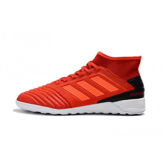 Kopačky Adidas Predator 19.3 IC Červené Bílý Kopačky Adidas Predator 19.3 IC Červené Bílý