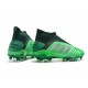 Kopačky Adidas Predator 19+ FG Bezcenný 25th AnnivBezcennýersary Zelená Černá Kopačky Adidas Predator 19+ FG Bezcenný 25th AnnivBezcennýersary Zelená Černá