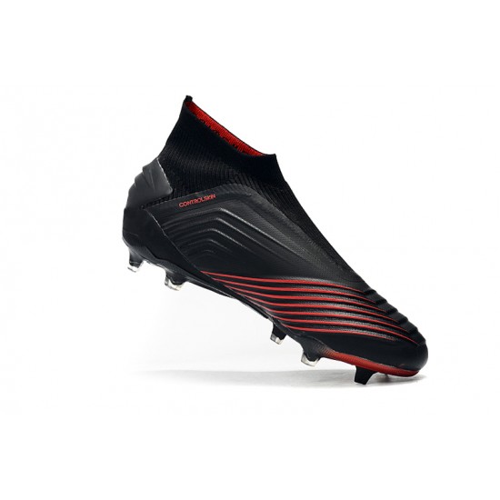 Kopačky Adidas Predator 19+ FG Bezcenný Archetic 25th Anniversary Černá Modrý Červené Kopačky Adidas Predator 19+ FG Bezcenný Archetic 25th Anniversary Černá Modrý Červené