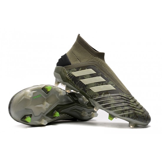 Kopačky Adidas Predator 19+ FG Bezcenný Armáda Zelená Kopačky Adidas Predator 19+ FG Bezcenný Armáda Zelená