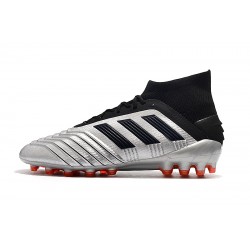 Kopačky Adidas Predator 19.1 AG Stříbrný Černá