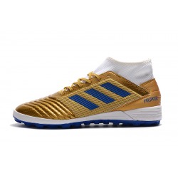 Kopačky Adidas Predator 19.3 TF Zlatý Modrý Bílý