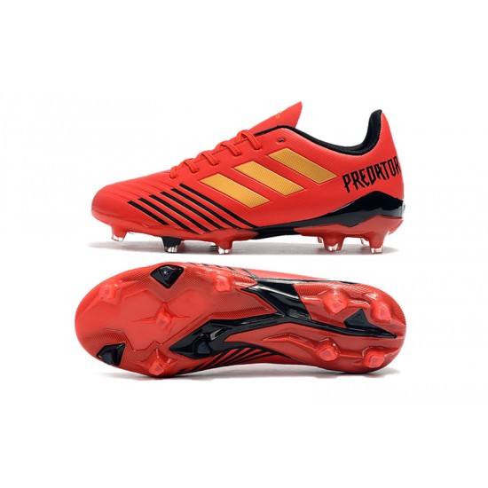 Kopačky Adidas Predator 19.4 FG oranžový Žlutá Kopačky Adidas Predator 19.4 FG oranžový Žlutá