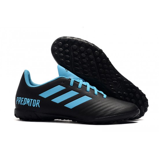 Kopačky Adidas Predator 19.4 TF Černá Modrý Kopačky Adidas Predator 19.4 TF Černá Modrý