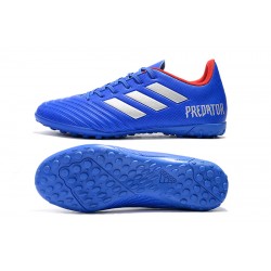 Kopačky Adidas Predator 19.4 TF Modrý Stříbrný