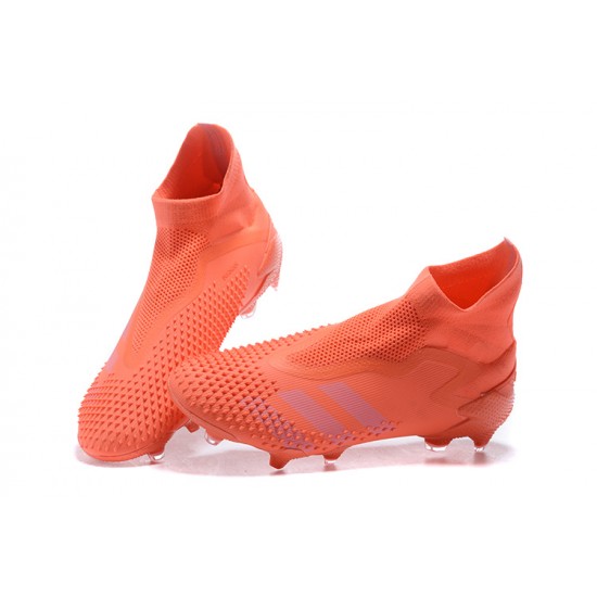 Kopačky Adidas Predator Mutator 20 AG Lce Oranžovýý High-top Kopačky Adidas Predator Mutator 20 AG Lce Oranžovýý High-top