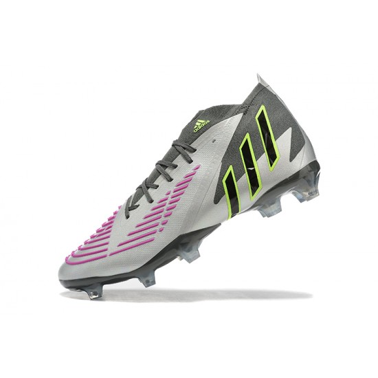 Kopačky Adidas Predator Edge Geometric 1 FG Zlato Zelená Nachový Černá High-top Kopačky Adidas Predator Edge Geometric 1 FG Zlato Zelená Nachový Černá High-top