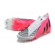Kopačky Adidas Predator Edge Geometric.1 FG Mid-top Růžový Bílý Černá Kopačky Adidas Predator Edge Geometric.1 FG Mid-top Růžový Bílý Černá