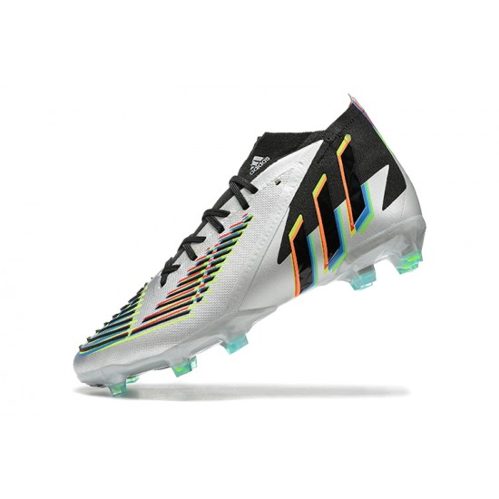 Kopačky Adidas Predator Flfa World Cup Qatar 2022 Edge FG Zlato Žlutý Zelená Černá High-top Kopačky Adidas Predator Flfa World Cup Qatar 2022 Edge FG Zlato Žlutý Zelená Černá High-top