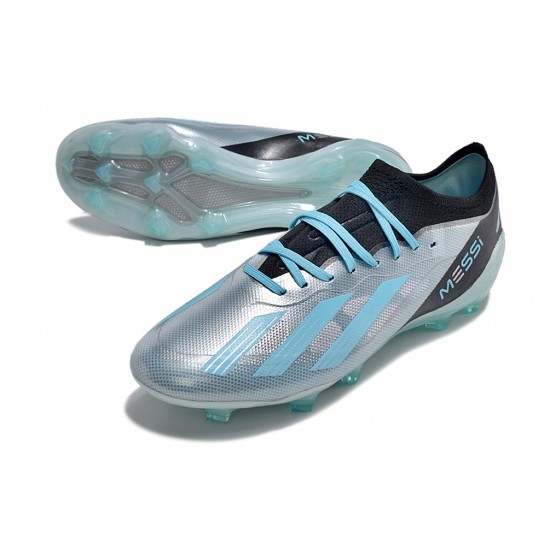 Kopačky Adidas X Speedportal .1 2022 World Cup Boots FG Low-top Sliver Černá Modrý Kopačky Adidas X Speedportal .1 2022 World Cup Boots FG Low-top Sliver Černá Modrý