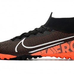 2020 Kopačky Nike Mercurial Superfly 7 Elite MDS TF Flyknit Černá oranžový