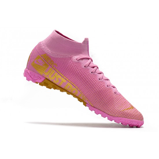 2020 Kopačky Nike Mercurial Superfly 7 Elite MDS TF Flyknit Růžový Zlatý 2020 Kopačky Nike Mercurial Superfly 7 Elite MDS TF Flyknit Růžový Zlatý