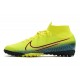 2020 Kopačky Nike Mercurial Superfly 7 Elite MDS TF Flyknit Žlutá Modrý 2020 Kopačky Nike Mercurial Superfly 7 Elite MDS TF Flyknit Žlutá Modrý