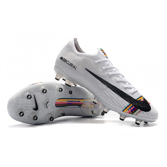 Kopačky Nike Mercurial Vapor Fury VII Elite AG Bílý Kopačky Nike Mercurial Vapor Fury VII Elite AG Bílý