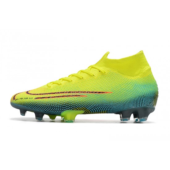 Kopačky Nike Dream Speed 002 Mercurial Superfly 7 Elite FG Volt Zelená oranžový Kopačky Nike Dream Speed 002 Mercurial Superfly 7 Elite FG Volt Zelená oranžový