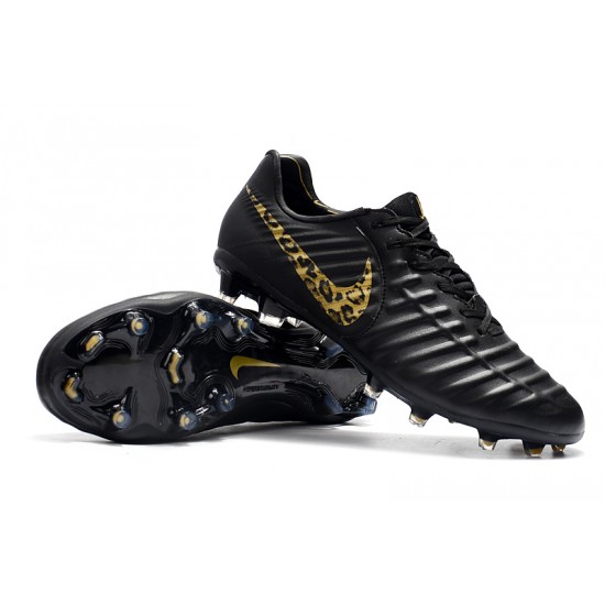 Kopačky Nike Flyknit Tiempo Legend VII FG Černá Kopačky Nike Flyknit Tiempo Legend VII FG Černá