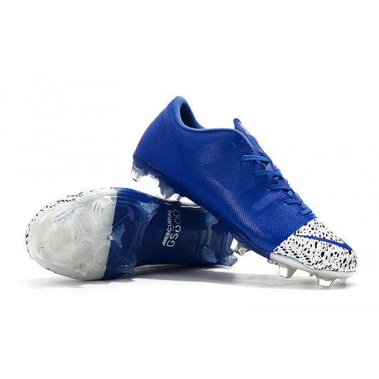Kopačky Nike Mercurial Superfly 360 GS FG Modrý Bílý Kopačky Nike Mercurial Superfly 360 GS FG Modrý Bílý
