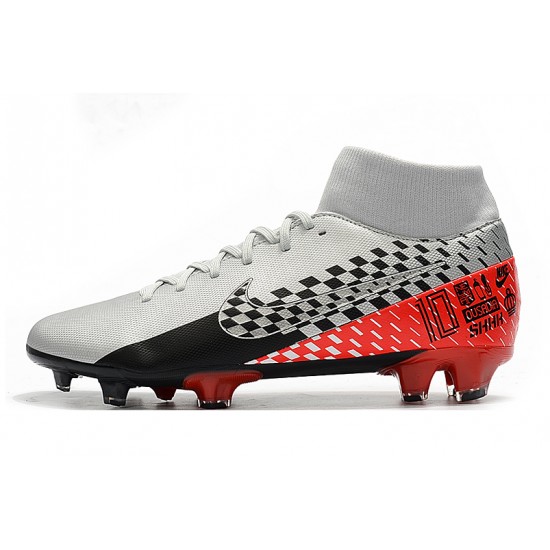 Kopačky Nike Mercurial Superfly 7 Elite FG Stříbrný Kopačky Nike Mercurial Superfly 7 Elite FG Stříbrný