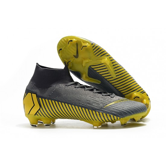 Kopačky Nike Mercurial Superfly VI 360 Elite FG Game Over MetVšechnoic Gray Žlutá Kopačky Nike Mercurial Superfly VI 360 Elite FG Game Over MetVšechnoic Gray Žlutá