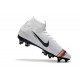 Kopačky Nike Mercurial Superfly VI Flyknit 360 Elite SG Bílý Kopačky Nike Mercurial Superfly VI Flyknit 360 Elite SG Bílý