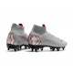 Kopačky Nike Mercurial Superfly VI Flyknit Elite SG AC Šedá Kopačky Nike Mercurial Superfly VI Flyknit Elite SG AC Šedá